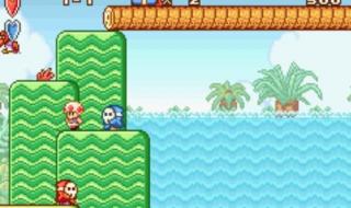 gba超级马里奥世界 gba超级马里奥世界