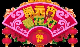 2023年兔年元宵节目单 2023年兔年元宵节目单